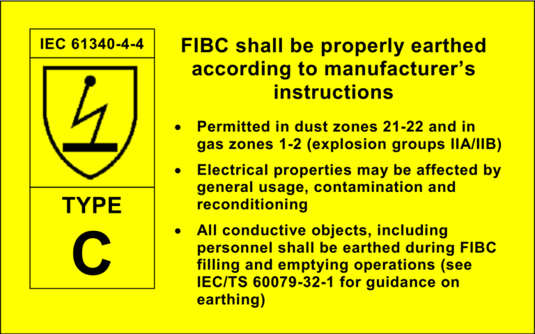 FIBC Type C label