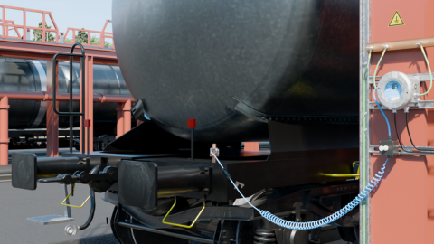 Static grounding Earth-Rite® PLUS flexible active ground monitoring system.