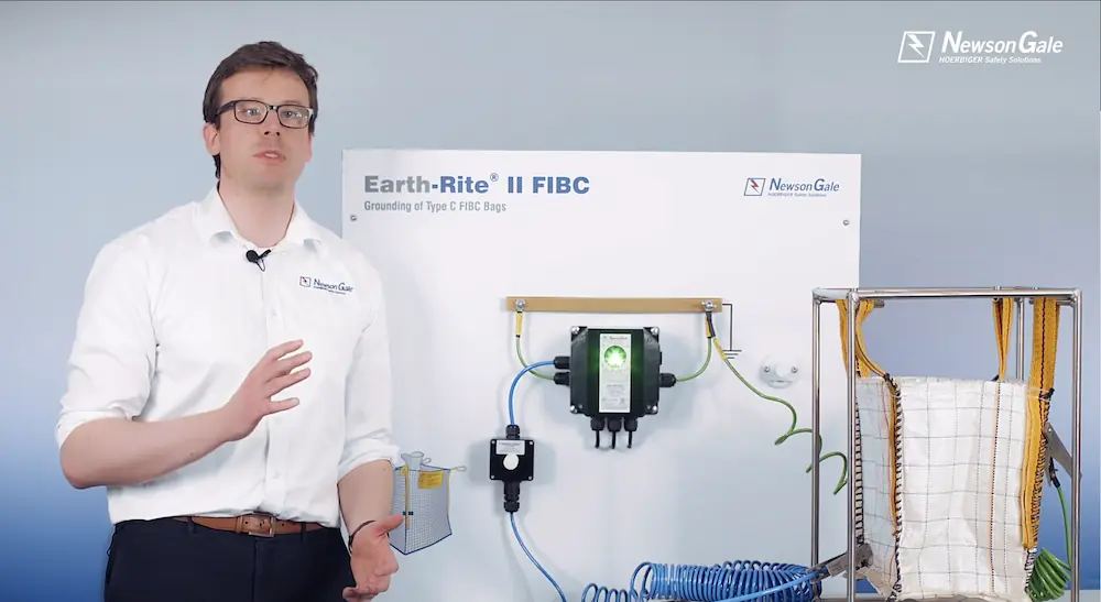 Earth-Rite FIBC Typ C erdung video